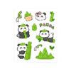 Pegatinas Lindas de Panda de Dibujos Animados para Niños, DIY Guka Manual, Pegatinas para Mascotas, Decorativas Impermeables Transparentes para Tazas de Agua, Teléfonos Móviles