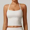 Chaleco de Yoga de Felpa Cepillada de Invierno Secado Rápido Fitness Versátil Superior Ropa Exterior Chaleco Deportivo para Correr para Mujer 8519
