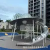 Equipamento de Diversão ao Ar Livre Grande Escorregador Infantil de Aço Inoxidável Jardim de Infância Comunidade Instalações Sem Energia Fabricante