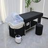 Cama de champú tailandesa de calidad de exportación para peluquería, salón de belleza, funda de fumigación especial, temperatura constante, circulación de agua, masaje, cama de terapia de cabeza
