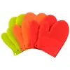 Guantes de silicona integrados nuevos guantes de silicona con aislamiento térmico guantes para microondas guantes para horno herramientas para hornear