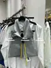 Estilo Coreano Verano Nuevo Moda Americana Bloques de Color Cordón Cintura Alta Adelgazante Casual Versátil Ajustados Shorts Calientes para Mujer Tendencia