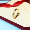 Anillo de Gipsofila Kajia Diamante Celebridad de Internet Anillo de Pareja de Acero de Titanio Joyería para Mujer Anillo de Diamante Clásico Eterno