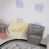Caixa de Armazenamento de Frutas e Legumes para Cozinha e Sala de Estar, Montada na Parede, Sem Furos, Prateleira Multifuncional, Organizador de Armazenamento de Frutas e Legumes