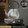 Conjunto de Chá Rústico de Cerâmica para Venda por Atacado com Fogão Elétrico de Cerâmica, Aparelho Vintage Doméstico para Preparo de Chá em Cerâmica