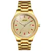 Nuevo Reloj Elegante de Gipsofila Jinghong Suizo Aisi Original Resistente al Agua Reloj Dorado Regalo-2503