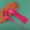 Color Sólido 30cm Borla DIY Estilo Chino Borla Larga Recta Colgante Artesanal Fabricante de Borlas Venta al por Mayor