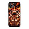 Funda para Teléfono Móvil Apple 16 Adecuada para 15 Anime Naruto 13 Imágenes 12 Generaciones TPU Esmerilado Borde Recto Iphone17Pro