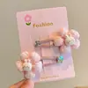 Pasador de Malla de Flor de Hada Súper para Niñas Tocado Nuevo Pasador para Flequillo Lateral de Niña Pasador Accesorios para el Cabello Atmosféricos para Niña