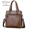 Junsen Canguru Masculino Bolsa Horizontal Portátil Negócio Maleta Bolsa de Ombro Mensageiro Bolsa Masculina Entrega