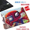 Alfombrilla de ratón pequeña, retro, moderna, con diseño de la película Spider-Man, cuadrada, portátil, con atmósfera retro de Marvel