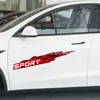 Soprt llama calcomanías para coche personalizadas reflectantes creativas decorativas para rayones de puerta de coche calcomanías para coche eléctrico motocicleta calcomanías
