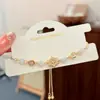 Moderna, Exquisita, Luxo Leve, Sensação de Alto Padrão, Floco de Neve com Zircônia Microincrustada Pedra Olho de Gato Pulseira de Puxar, Estilo Minimalista de Luxo Leve de Nicho