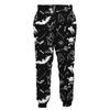 Pantalones Casuales Rectos Sueltos con Estampado Digital 3D de Calavera con Llamas y Esqueleto para Hombres y Mujeres, Pantalones de Chándal Chrome Hearts