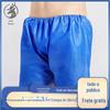 Cuecas Descartáveis Cuecas Boxer Azuis Cuecas Boxer Não Tecido Cuecas Boxer Banho de Pés Banho Sauna Massagem Salão de Beleza Cuecas Boxer