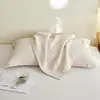 Algodón Clase A Algodón Puro Waffles Pañuelo para Cabeza Gasa Anti-aceite Durmiente Almohada Textiles para el Hogar Nantong Ropa de Cama