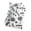 Venta al por mayor de fábrica papel de seda para Halloween de 17 g en stock 50*35 cm Empaque de regalo de Halloween papel Sydney de 17 g