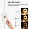 Sxzm Tira de Luz LED Suave Cob de 5V USB Autoadhesiva con Interruptor Táctil de 3 Teclas Juego de Luz de Línea LED para Armario
