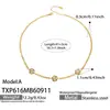 Set de joyería de acero inoxidable estilo lujo transfronterizo europeo y americano con circonita cúbica de colores en forma de esfera, incluyendo un brazalete, un collar y unos pendientes