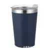 Nueva Taza de Leche de Acero Inoxidable 304 Oficina Vacío Doble Capa Simple Taza Térmica Portátil Mini Taza de Color Puro