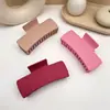 Pinzas para el pelo mate estilo coreano de Amazon para mujer, pasadores cuadrados planos, pinzas de tiburón al por mayor