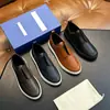 Tênis Masculino Simples de Couro Genuíno Estilo Comércio Exterior, Sapatos Casuais da Moda Tendência, Cruzamento de Fronteira Tamanho Grande Ajuste Solto Sola Macia Sapatos Masculinos Atacado