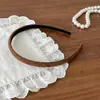 2026 Nueva Diadema de Borde Delgado Estilo Coreano para Mujer Pinza de Pelo de Moda Chic para Presionar el Cabello Diadema de Temperamento para Frente Alta Accesorio para el Cabello Versátil