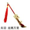 Li Bai Sun Wukong Bastão Dourado 16cm Arma de Liga Metálica Modelo Liga de Zinco Atacado Rei de Artesanato em Liga de Zinco