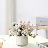 [Piedra Colgante de Flores y Hojas] Plantas Verdes Trepadoras Coloridas, Plantas de Flores en Maceta de Escritorio en la Oficina, Fáciles de Cultivar, Resistentes al Calor y al Frío