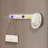 Gancho Magnético Rack de Armazenamento de Chaves para Porta de Entrada Entrada Porta de Segurança Gancho Forte em Fila Rack de Armazenamento Criativo
