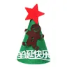 Chapéus de Feltro de Papai Noel de Natal Transfronteiriços Suprimentos Decorativos Atacado Chapéus de Feltro Feitos à Mão DIY