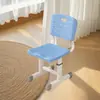 Cadeira Elevatória Escolar Simples, Cadeira para Estudo em Casa, Cadeira de Escrita para Aluno do Ensino Fundamental, Banco para Mesa Infantil, Cadeira com Encosto para Quarto de Estudante