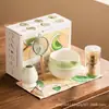 Set de matcha japonés de alta calidad, caja de regalo de cerámica, incluye batidor de té, producto popular transfronterizo, directo del fabricante, proveedor en stock