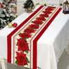 Bandeirinha de Mesa de Ano Novo 2026 Exclusiva Transfronteiriça Nova Bandeirinha de Mesa de Natal Festa de Feriado Mesa Decoração de Ano Novo Toalha de Mesa