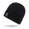 Nuevo gorro de punto para otoño e invierno para hombre, resistente al frío, con forro polar, de lana, a la moda para jóvenes, para deportes al aire libre, para mujer.