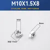 Tuercas Hexagonales para Iluminación al por Mayor, Tuercas de Rosca Fina, Tuercas Delgadas de Borde Pequeño, Tuercas Planas para Emparejar con Tubos Dentados, Tuercas Hexagonales Engrosadas
