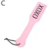 Accesorios Divertidos SM Letra Paleta de Cuero Cama de Pareja Pasión Castigo Disciplina Coqueteo Azote Regla Productos para Adultos