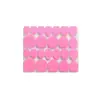 Uñas Postizas Populares Transfronterizas Pegamento de Gel Gigante Pegajoso Rosa 30 Pegatinas Ultra Delgadas Doble Cara Impermeables de Larga Duración y Firmes por 15-25 Días
