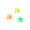 Tamaño pequeño flor de resina agujero zapatos flor funda para teléfono móvil pegamento crema DIY aislamiento parche para taza de agua accesorios para el cabello accesorios