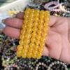 Venta al por mayor del fabricante Exquisitos Brazaletes de Cristal, Brazaletes de Cristal Morado de Piedra Bruta Multi-Tesoro Pulidos para Mujeres, Brazaletes para Mejores Amigas y Compañeras de Clase