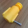 Estante de Armazenamento de Brinquedos Infantis, Estante de Armazenamento de Plástico com Parafuso, Estante de Livros para Bebês de Creche, Tampa de Parafuso, Acessórios para Porta-Toalhas