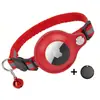 Collares de Rastreo para Gatos Cuidadosamente Seleccionados y Enviados Compatibles con Dispositivo Anti-Pérdida Airtag, Rastreador Anti-Pérdida para Mascotas