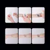 Tatuagem Adesiva Artística de Palavras Inglesas Góticas com Motivos de Ervas para Homens e Mulheres Tatuagem de Braço Impermeável de Longa Duração Adesivos de Alta Qualidade Não Refletivos