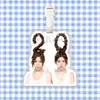 Etiqueta de equipaje By2 Sun Han Sun Yu Etiqueta anti-pérdida Etiqueta de tarjeta de embarque Colgante para maleta Mochila Accesorios