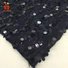 Vestido Bordado com Contas Vestido de Palco Camisa com Gola Halter Tecido Bordado Ponto Vazado Tecido Bordado com Lantejoulas