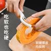 Cuchillo Pelador de Cocina Japonés Artefacto Pelador de Frutas Doméstico Cuchillo Pelador de Papas Cuchillo Pelador de Acero Inoxidable Cuchillo Pelador de Manzanas y Melones