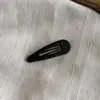 Pinza para el Cabello Bb de Tela con Textura Plisada y Lunares, con un Aspecto Elegante y de Alta Gama, Accesorio para el Cabello Plisado para Flequillo y Mechones Laterales