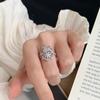 Anillo de mariposa de esmalte colorido con apertura ajustable para mujer, diseño de nicho de alta sensación, anillo único, nueva pulsera de moda