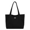 Bolso de Hombro al por Mayor Casual Versátil Simple Moda Color Sólido Bolso de Mano para Estudiante Desplazamiento Compras Gran Capacidad Bolso Tote