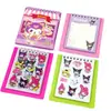 Pegatinas Creativas de Dibujos Animados Set de Cuaderno Portátil Diario de Estudiante Pegatinas Decorativas Notas Adhesivas Cuaderno
